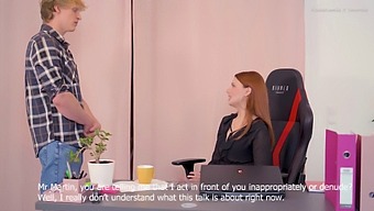 Young Secretary Gets Anal Training From Sexy Boss In Pov