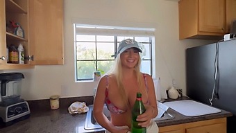 Wife Catches Neighbor In The Act And Joins In The Fun